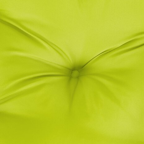 Stoelkussens 4 st 40x40x7 cm oxford stof heldergroen 7