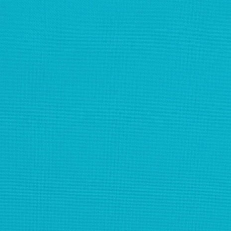 Stoelkussens 2 st 40x40x7 cm stof turquoise 8