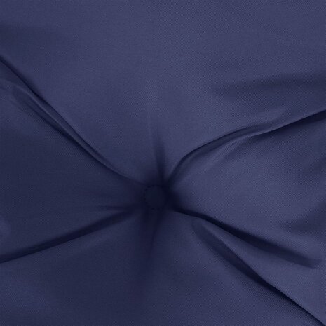 Stoelkussens 2 st 50x50x7 cm oxford stof marineblauw 7