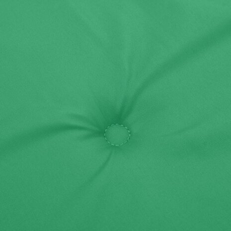Tuinstoelkussens lage rug 2 st 100x50x3 cm oxford stof groen 8
