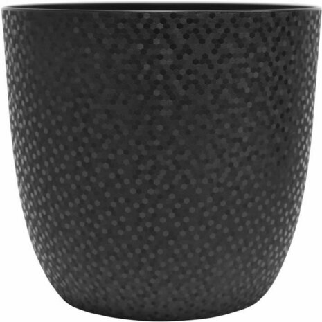Bloempot EDA Opal Chape Zwart Ø 29,5 cm 1