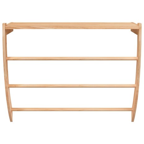 Handdoekenrek 60x25,5x49 cm massief walnotenhout 3