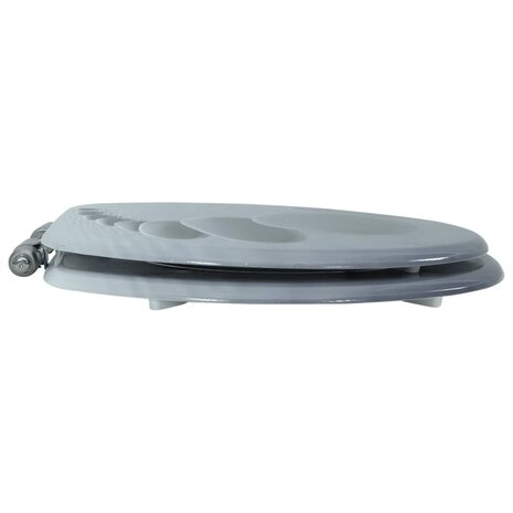 Toiletbril met soft-close deksel stenen MDF 6