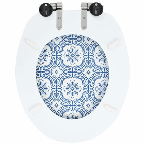Toiletbril met soft-close deksel porselein MDF 5