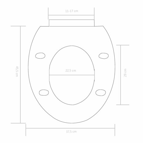 Toiletbril soft-close met quick-release ontwerp wit 9