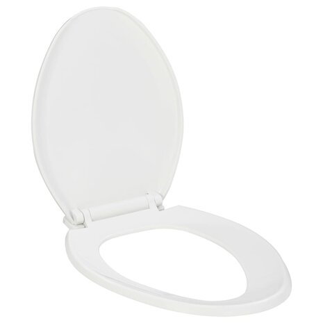 Toiletbril soft-close met quick-release ontwerp wit 1