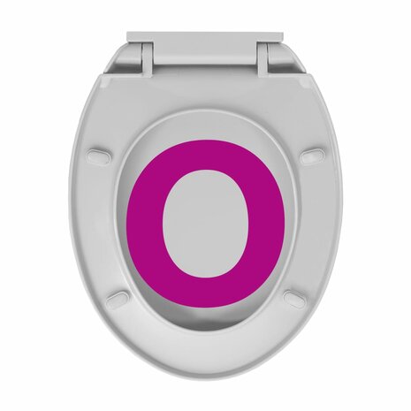 Toiletbril soft-close en quick-release ovaal lichtgrijs 9