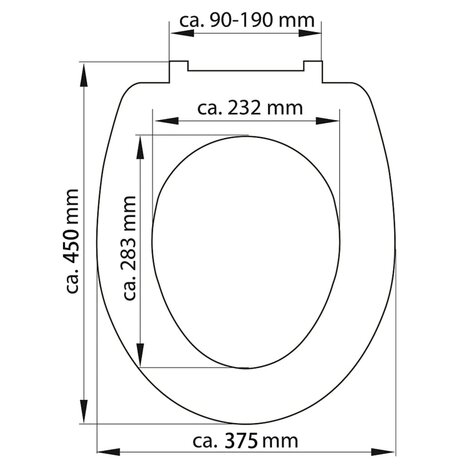 SCHÜTTE Toiletbril met soft-close WOOD HEART duroplast met print 7