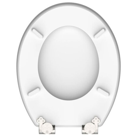 SCHÜTTE Toiletbril met soft-close GREY STEEL MDF hoogglans 4