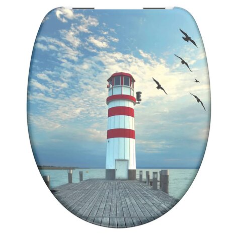 SCHÜTTE Toiletbril met soft-close LIGHTHOUSE 2