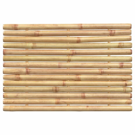 Badmatten 2 st 50x35 cm bamboe 9