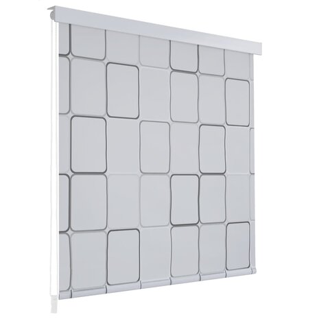 Rolgordijn voor douche 120x240 cm vierkant 1