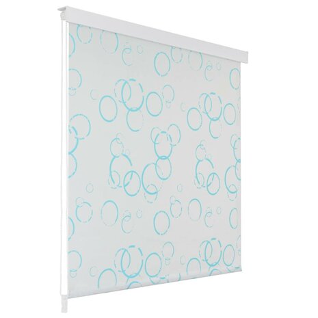 Rolgordijn voor douche 120x240 cm bubbel 1