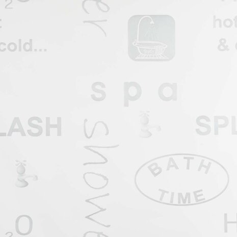 Rolgordijn voor douche 160x240 cm splash 6