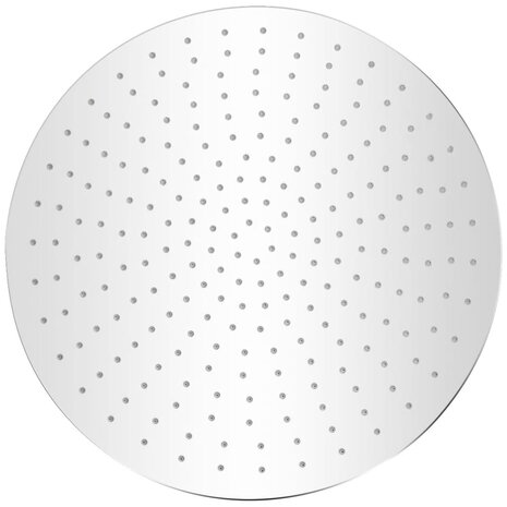 Regendouchekop roestvrij staal 40cm rond 2