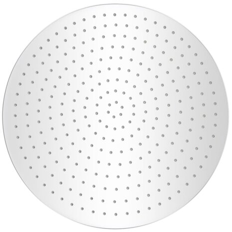 Regendouchekop roestvrij staal 50cm rond 2