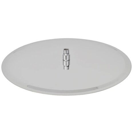 Regendouchekop roestvrij staal 50cm rond 3