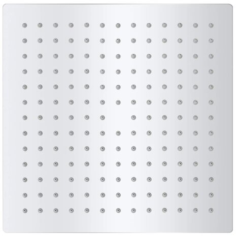 Regendouchekop vierkant 25x25 cm roestvrij staal 2