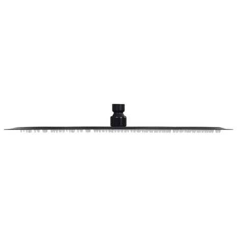 Regendouchekop rond 40 cm roestvrij staal zwart 3