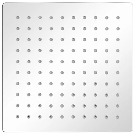 Regendouchekoppen 2 st 20x20 cm roestvrij staal 2