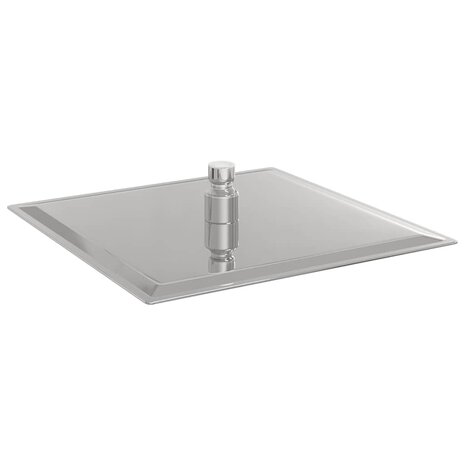 Regendouchekop 25x25 cm vierkant roestvrij staal 304 5