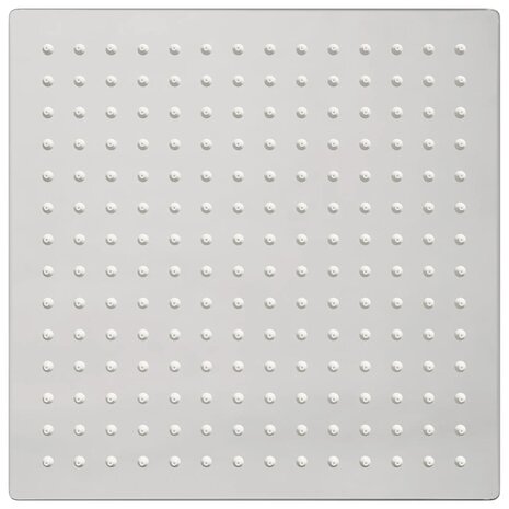 Regendouchekop 25x25 cm vierkant roestvrij staal 304 7