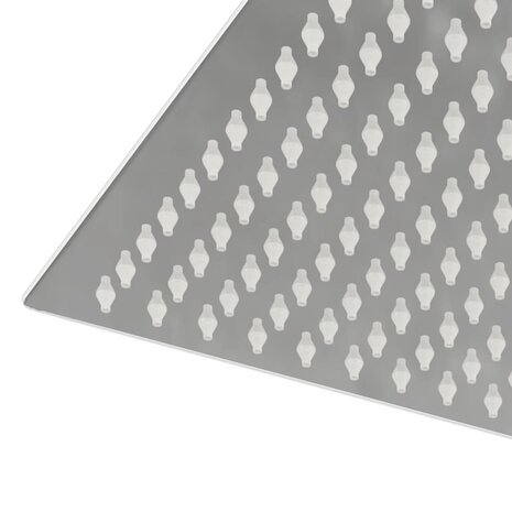 Regendouchekop 25x25 cm vierkant roestvrij staal 304 9