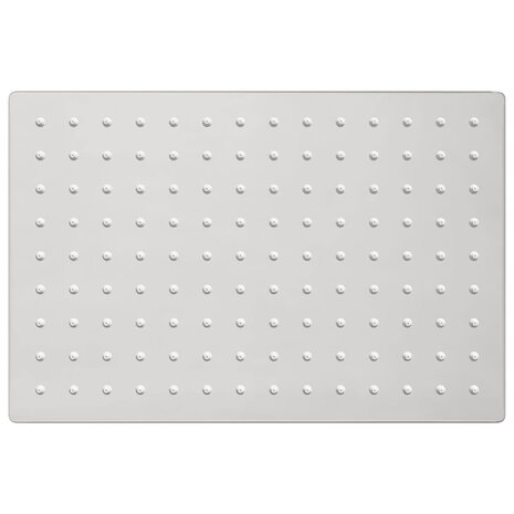 Regendouchekop rechthoekig 30x20 cm roestvrij staal 304 7