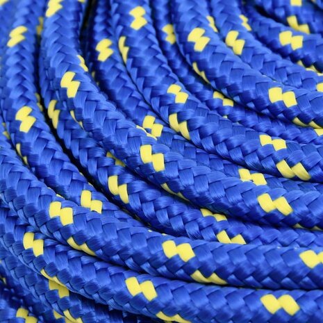 Boot touw 6 mm 50 m polypropyleen blauw 4