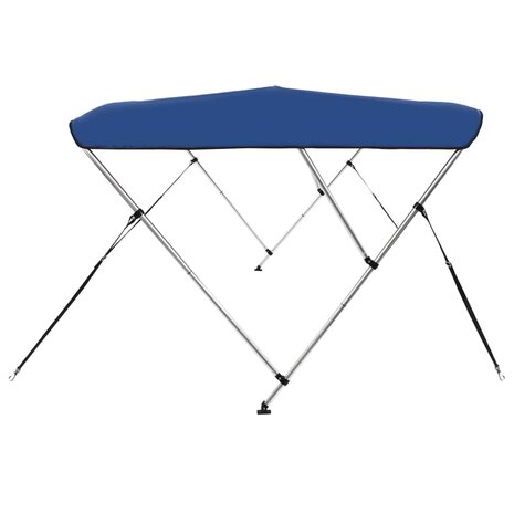 Biminitop 3-boogs 183x160x137 cm blauw 3
