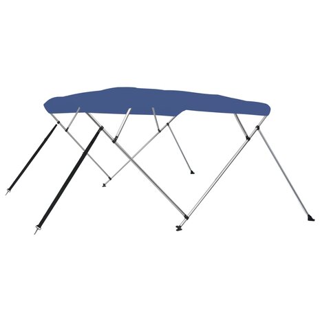 Biminitop 4-boogs 243x180x137 cm blauw 1