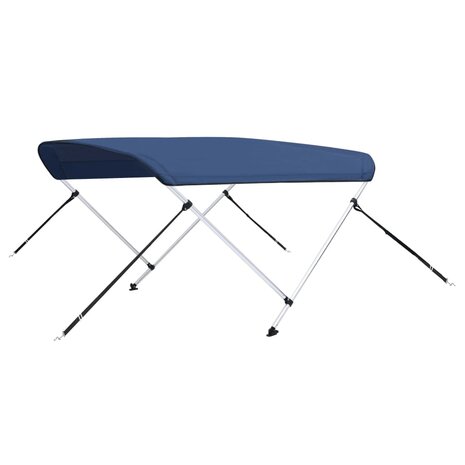 Biminitop 2-boogs 180x150x110 cm marineblauw 2