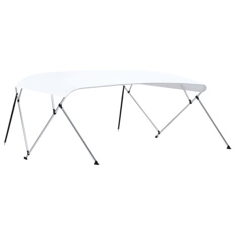 Biminitop 4-boogs 243x(230-244)x137 cm wit 5