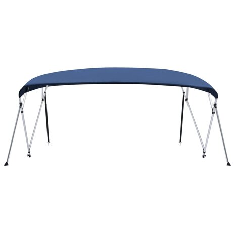 Biminitop 4-boogs 243x(230-244)x137 cm marineblauw  3