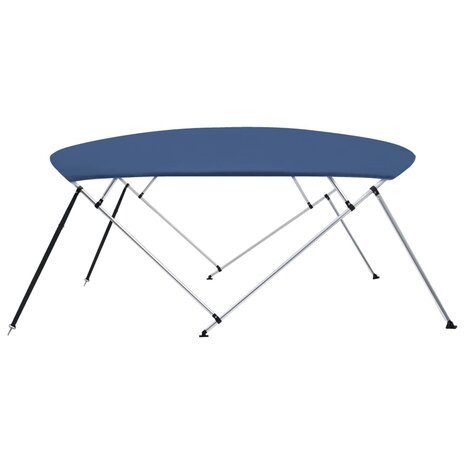 Biminitop 4-boogs 243x(230-244)x137 cm marineblauw  5