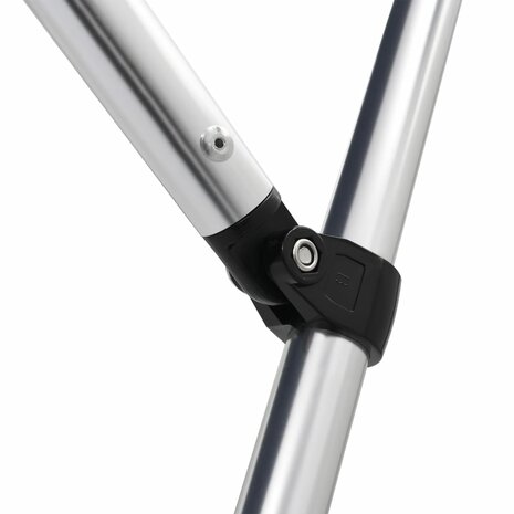 Biminitop 4 bogen 243x180x137 cm grijs 8