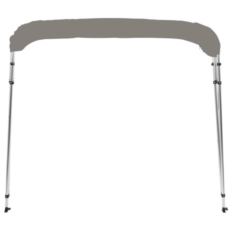 Biminitop 4 bogen 243x210x137 cm grijs 4