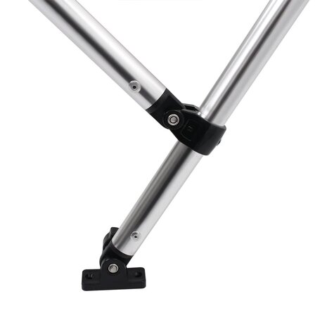 Biminitop 4 bogen 243x244x137 cm grijs 9