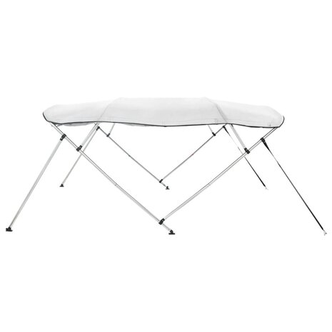 Biminitop 4 bogen met zijwanden 243x(185-198)x137 cm 8
