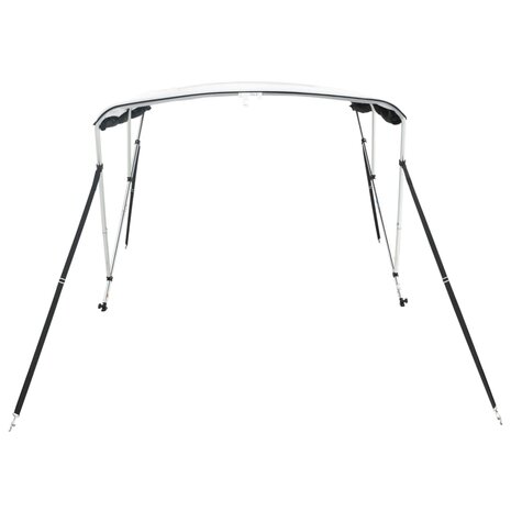 Biminitop 3 bogen met mesh zijwanden183x(154-167)x137 cm 5