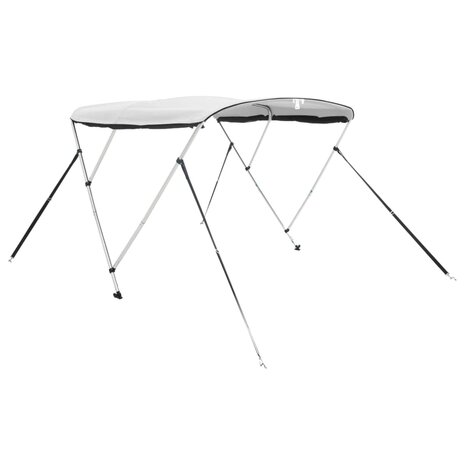 Biminitop 3 bogen met mesh zijwanden 183x(170-182)x137 cm 3