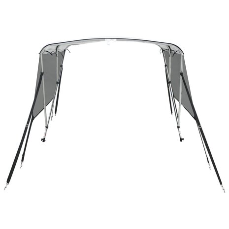 Biminitop 3 bogen met mesh zijwanden 183x(170-182)x137 cm 4