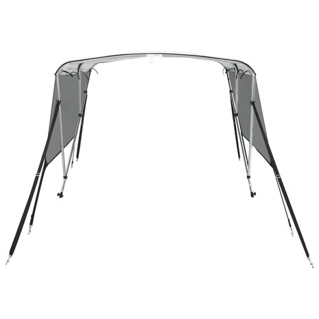 Biminitop 3 bogen met mesh zijwanden 183x(185-198)x137 cm 4