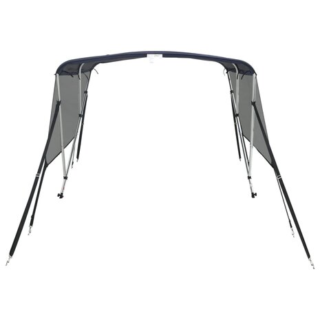 Biminitop 3 bogen met mesh zijwanden 183x(170-182)x137 cm 4