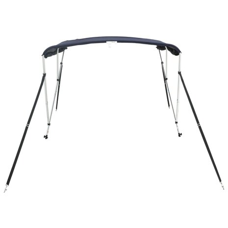 Biminitop 3 bogen met mesh zijwanden 183x(185-198)x137 cm 5