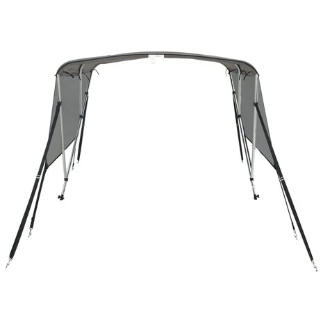 Biminitop 3 bogen met mesh zijwanden 183x(154-167)x137 cm 4