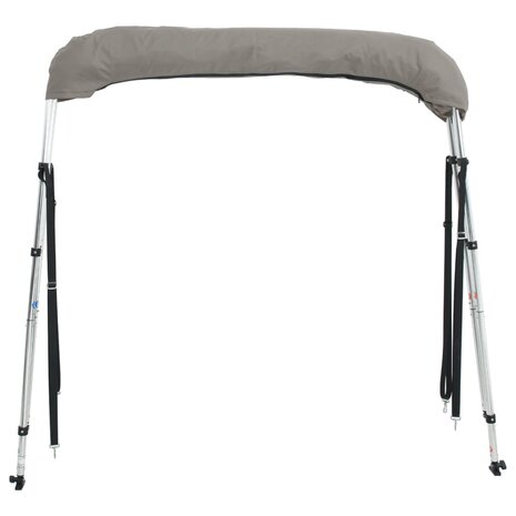 Biminitop 3 bogen met mesh zijwanden 183x(185-198)x137 cm 6