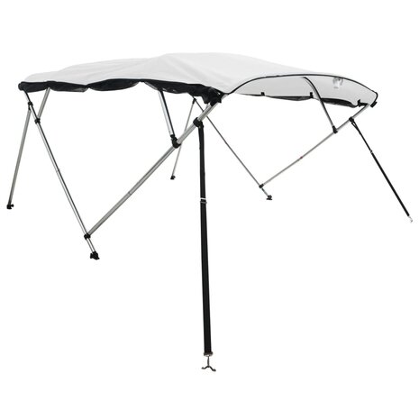 Biminitop 4 bogen met mesh zijwanden 243x(170-182)x137 cm 3