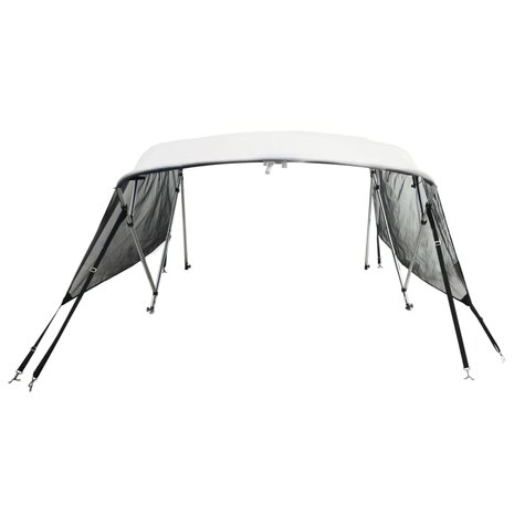 Biminitop 4 bogen met mesh zijwanden 243x(170-182)x137 cm 4