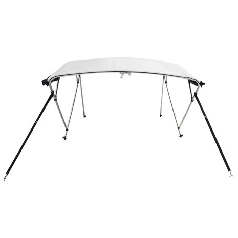 Biminitop 4 bogen met mesh zijwanden 243x(170-182)x137 cm 5
